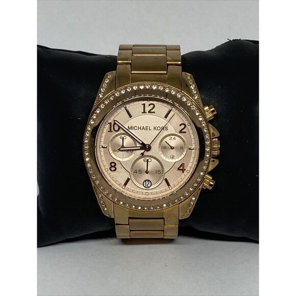 Michael Kors Blair MK5263 Women's Stainless Steel Analog Dial Quartz Watch UC849 - Picture 1 of 12